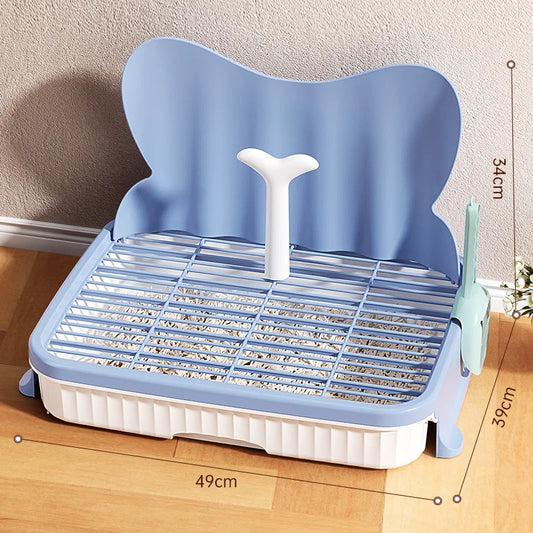 None Detachable Leak Proof Dog Toilet Potty With Non Slip Grille