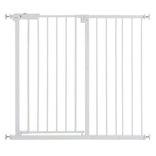 SucceBuy Baby Gate Pressure Mount Walk Through Child Safety Gate