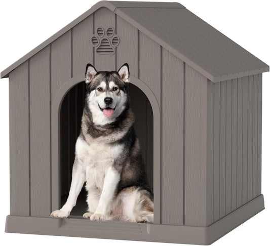 XMSJ Dog House Outdoor Indoor Waterproof With Air Vents