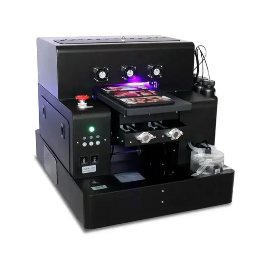 A4 UV Printer Upgrade Flatbed With ACRO RIP Software For Phone Case